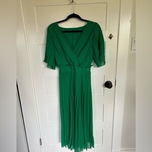 Zara pleated dress